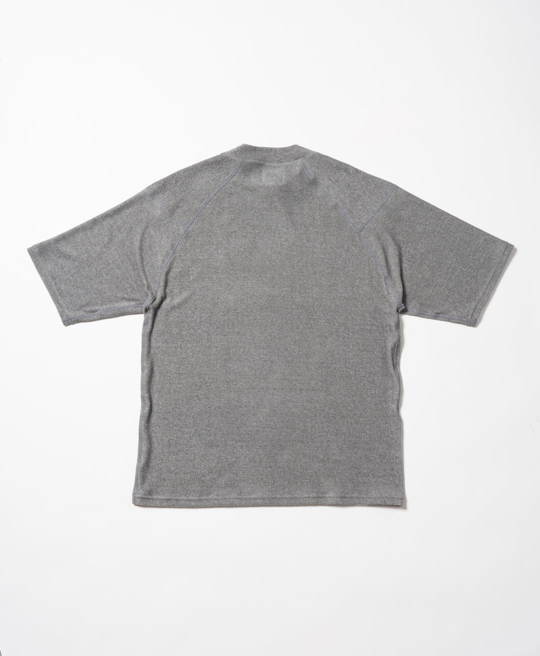 3.6 PILE MOCKNECK S/S（DH LEATHER PATCH）