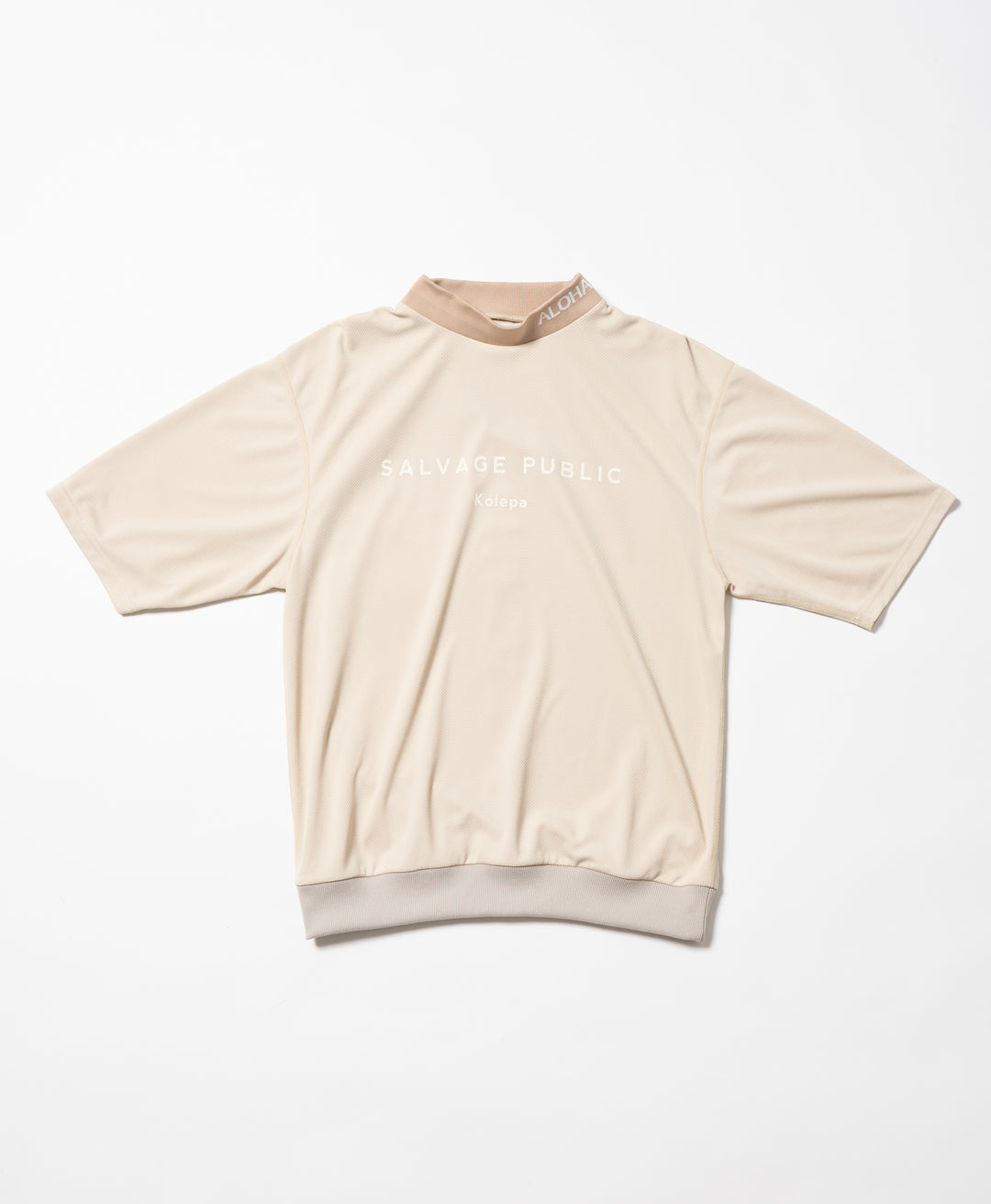 JQ RIBBED MOCKNECK S/S(EXELLENCE)
