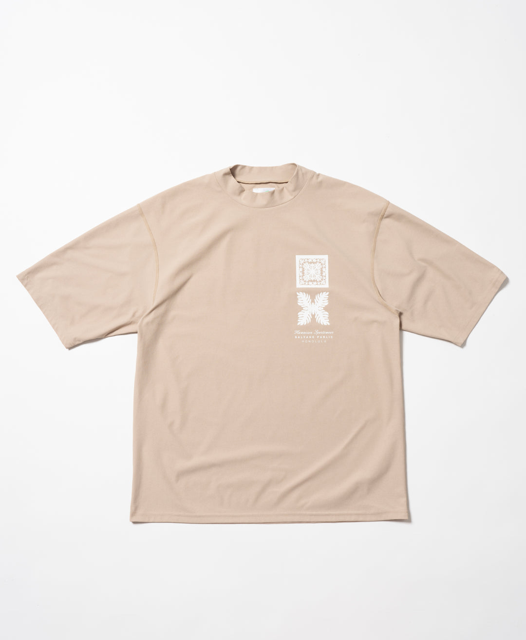 SURF MOCKNECK S/S(NALU＆TURF)