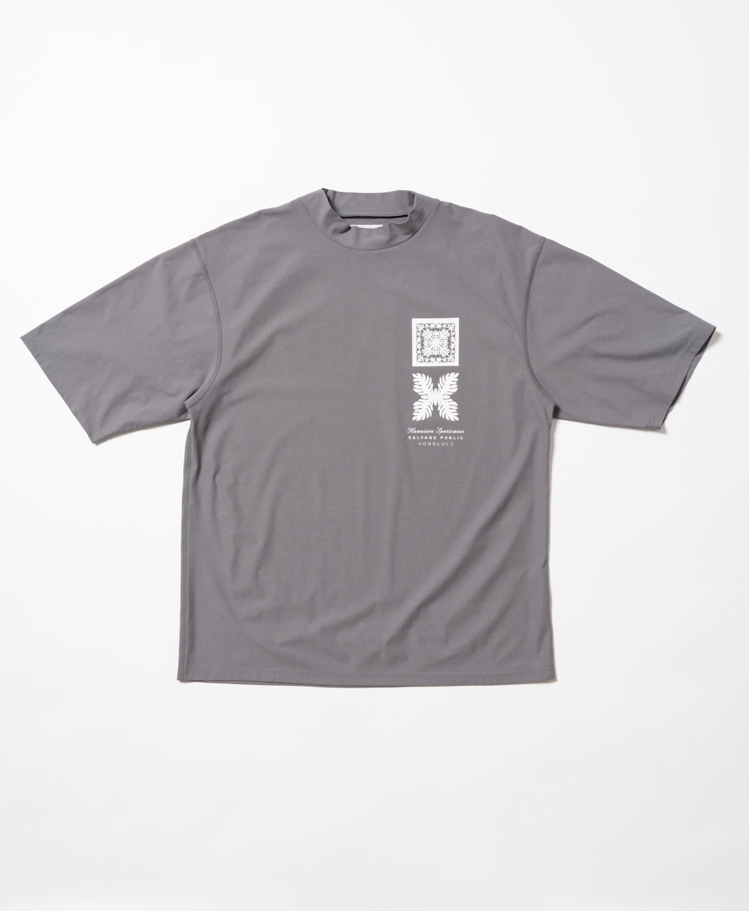 SURF MOCKNECK S/S(NALU＆TURF)