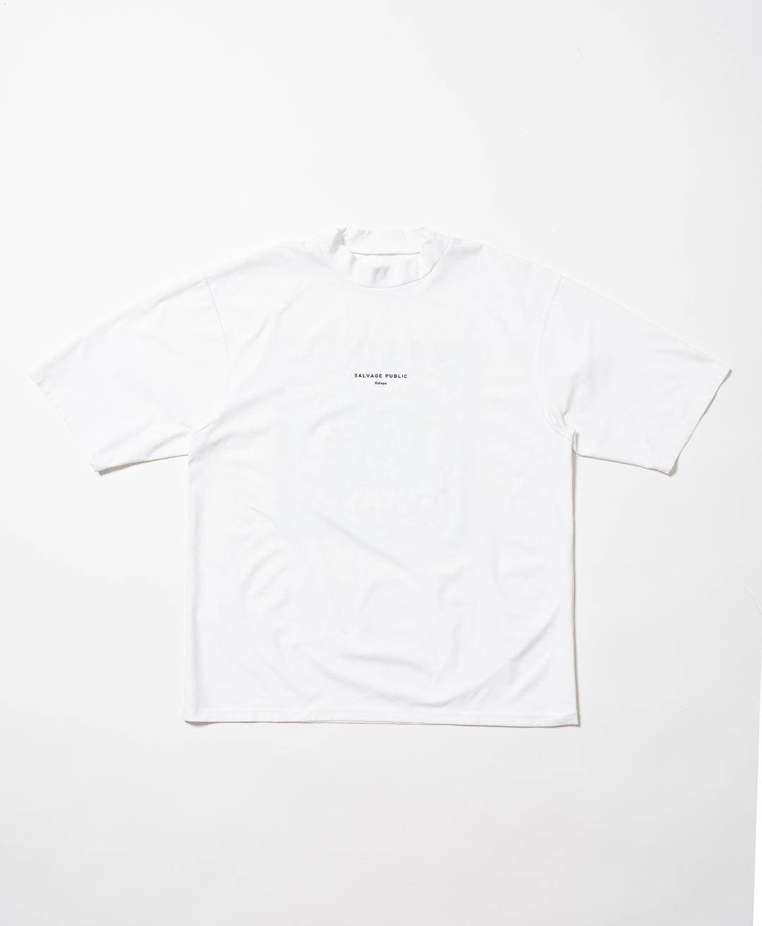 SURF MOCKNECK S/S(TI LEAF PAISLEY)