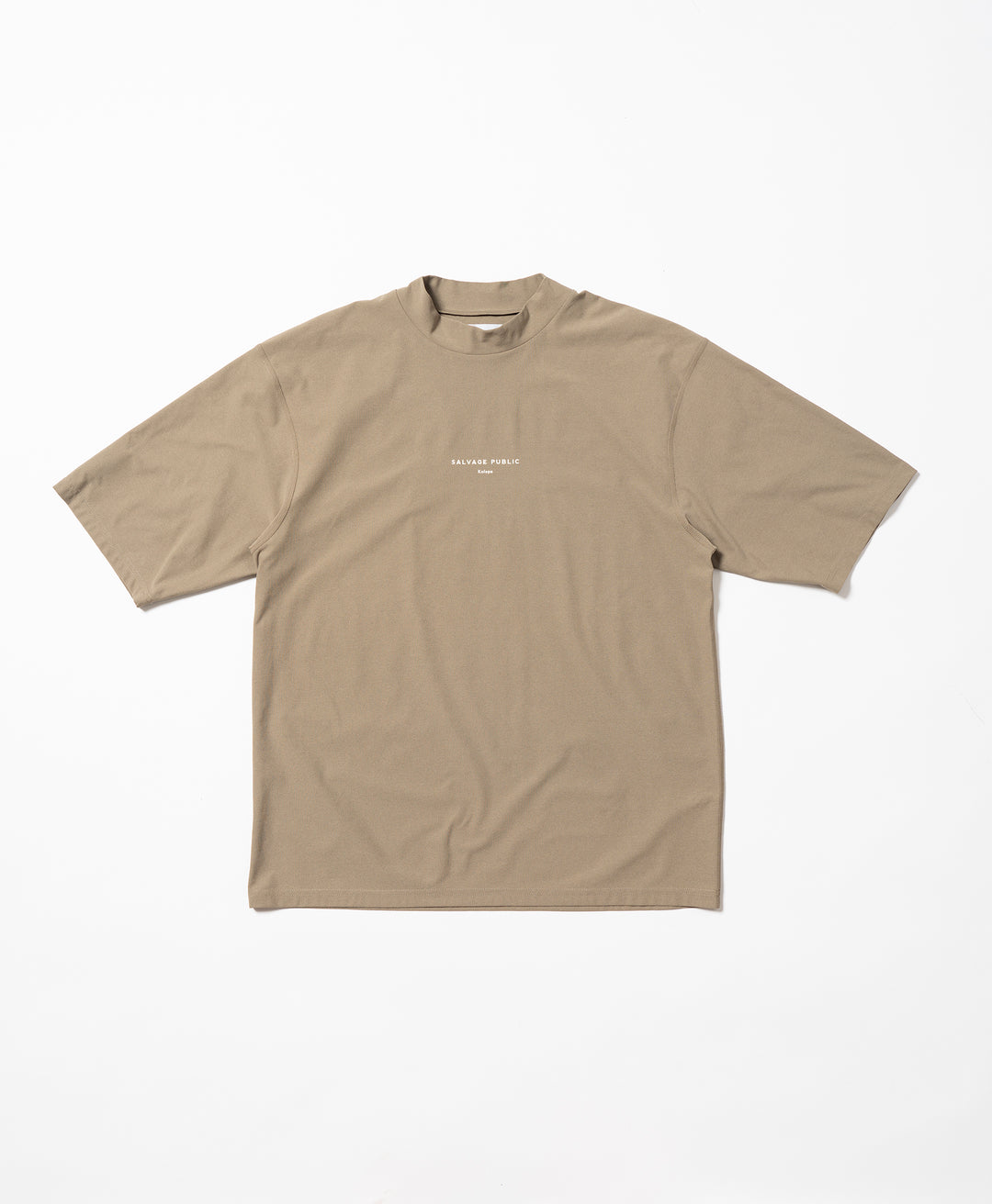 SURF MOCKNECK S/S(TI LEAF PAISLEY)
