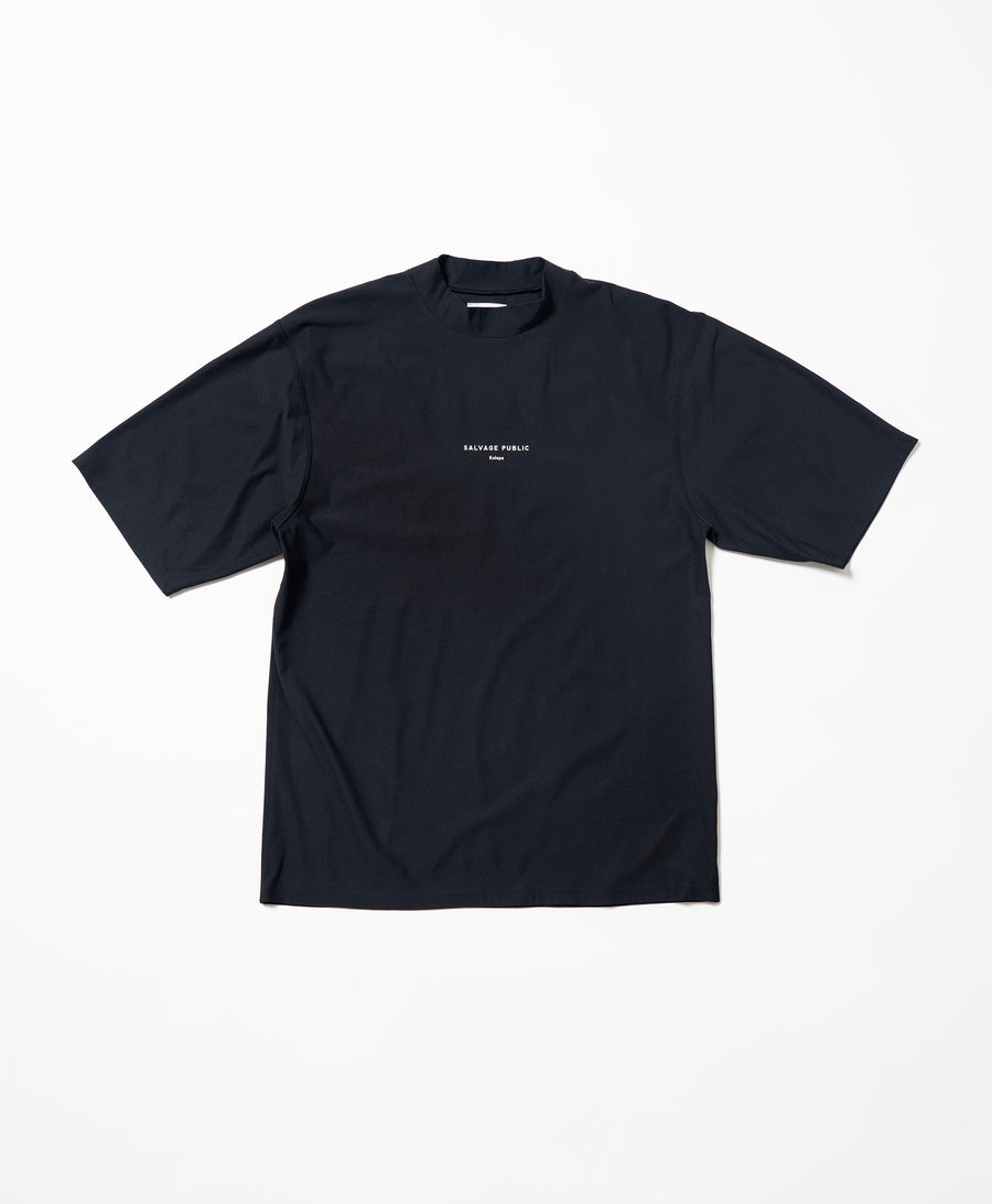 SVKS6023［サルベージパブリックコレパ］サーフモックネック S/S(TI LEAF Paisley)