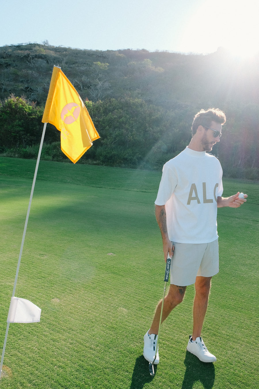 ［サルベージパブリックコレパ］ハクニットモックネックS/S（BIG ALOHA）