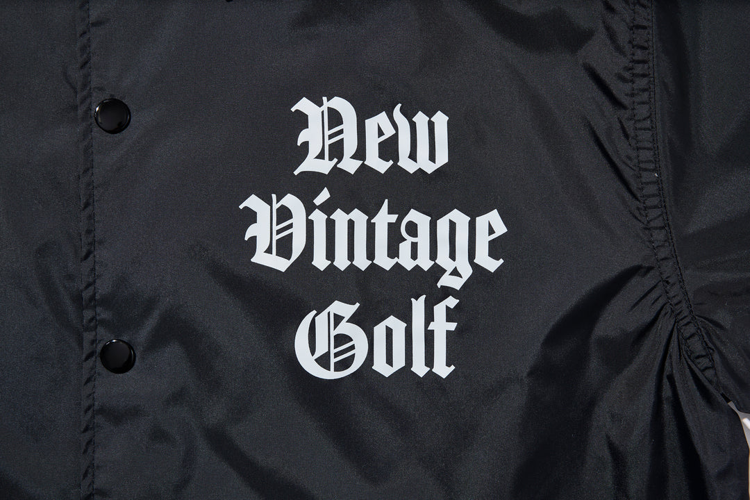 ［NEW VINTAGE GOLF］バックプリントコーチジャケット