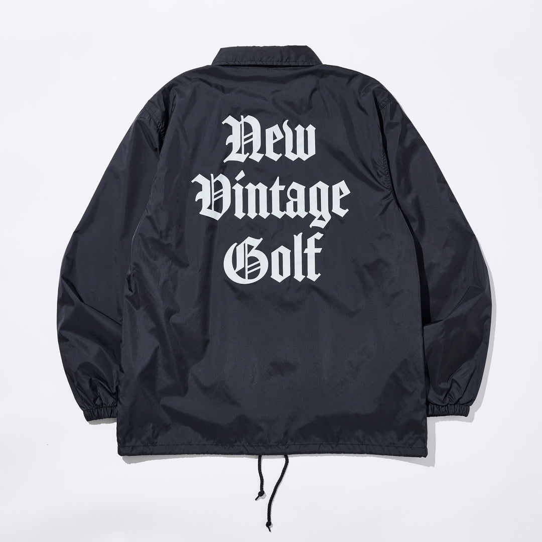 ［NEW VINTAGE GOLF］バックプリントコーチジャケット