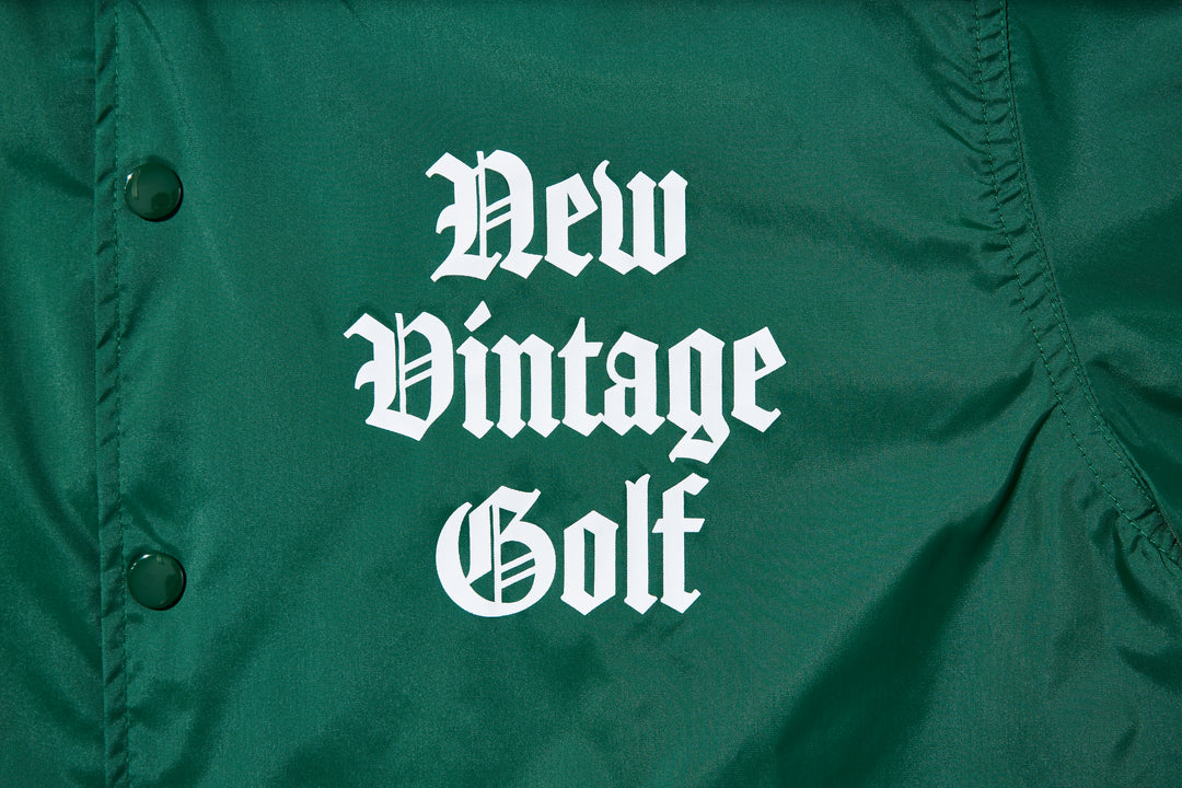 ［NEW VINTAGE GOLF］バックプリントコーチジャケット