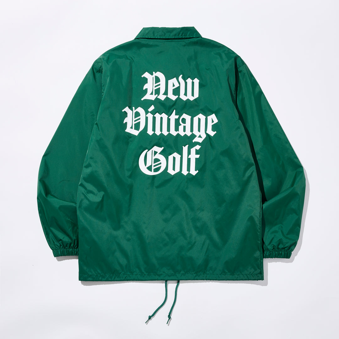 ［NEW VINTAGE GOLF］バックプリントコーチジャケット