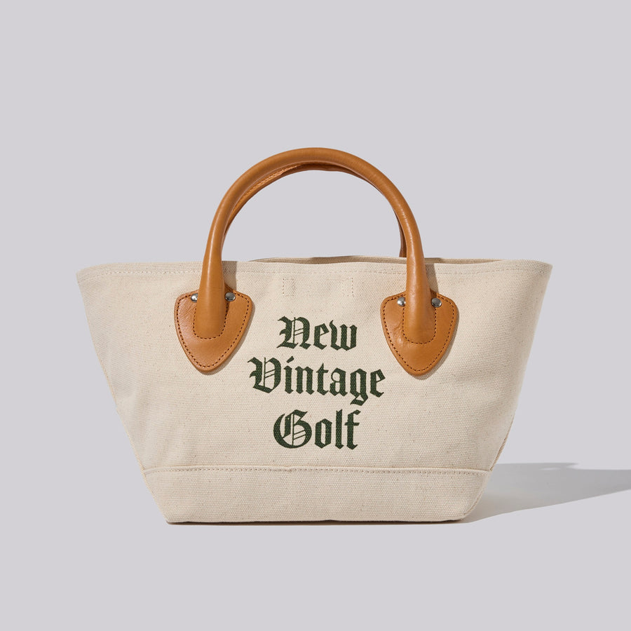 ［NEW VINTAGE GOLF］レザーハンドル・ゴルフトートバッグ