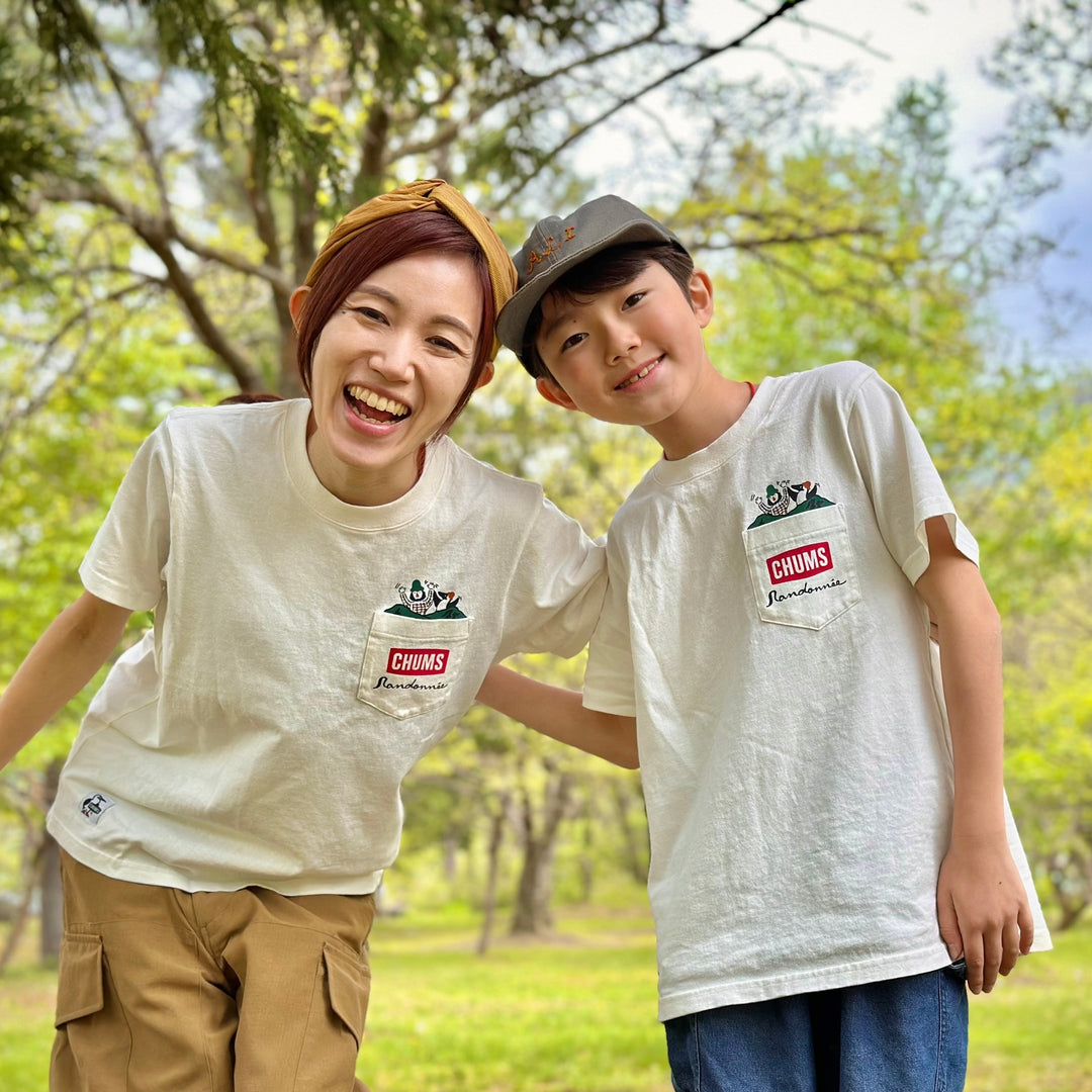 ［ランドネ×チャムス］親子でアウトドア三昧！Tシャツ（レディース）