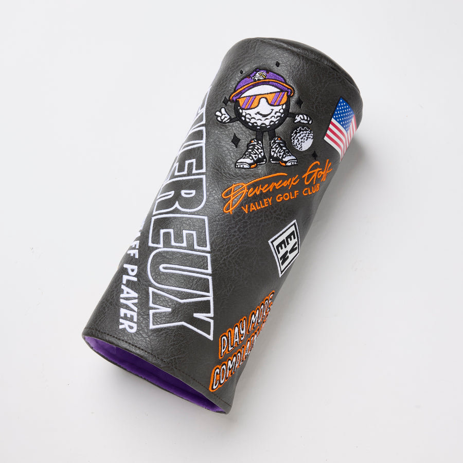 ［DEVEREUX GOLF］別注ロゴアソート・ドライバーカバー