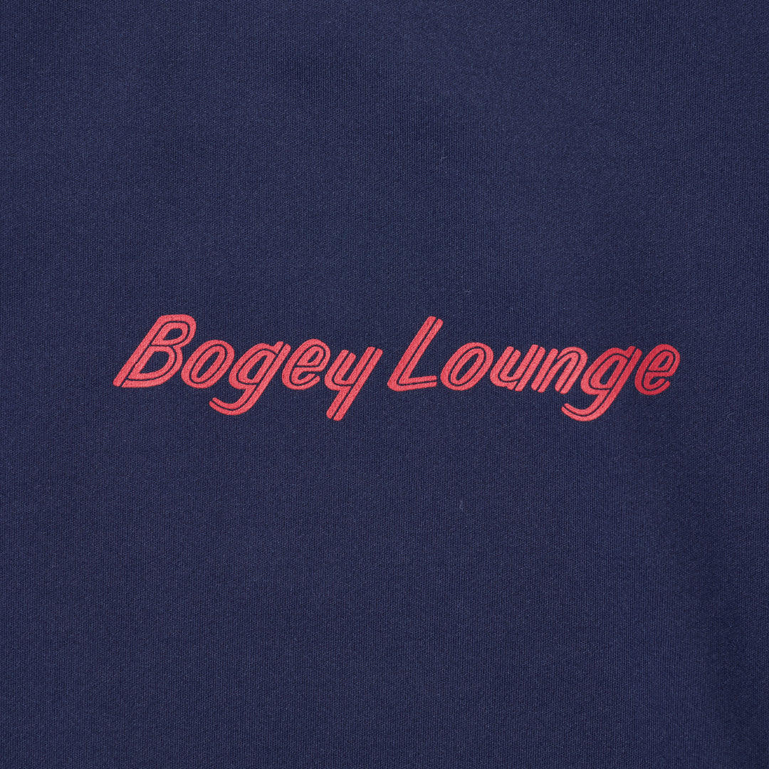 ［BOGEY LOUNGE］モックネック長袖トップス