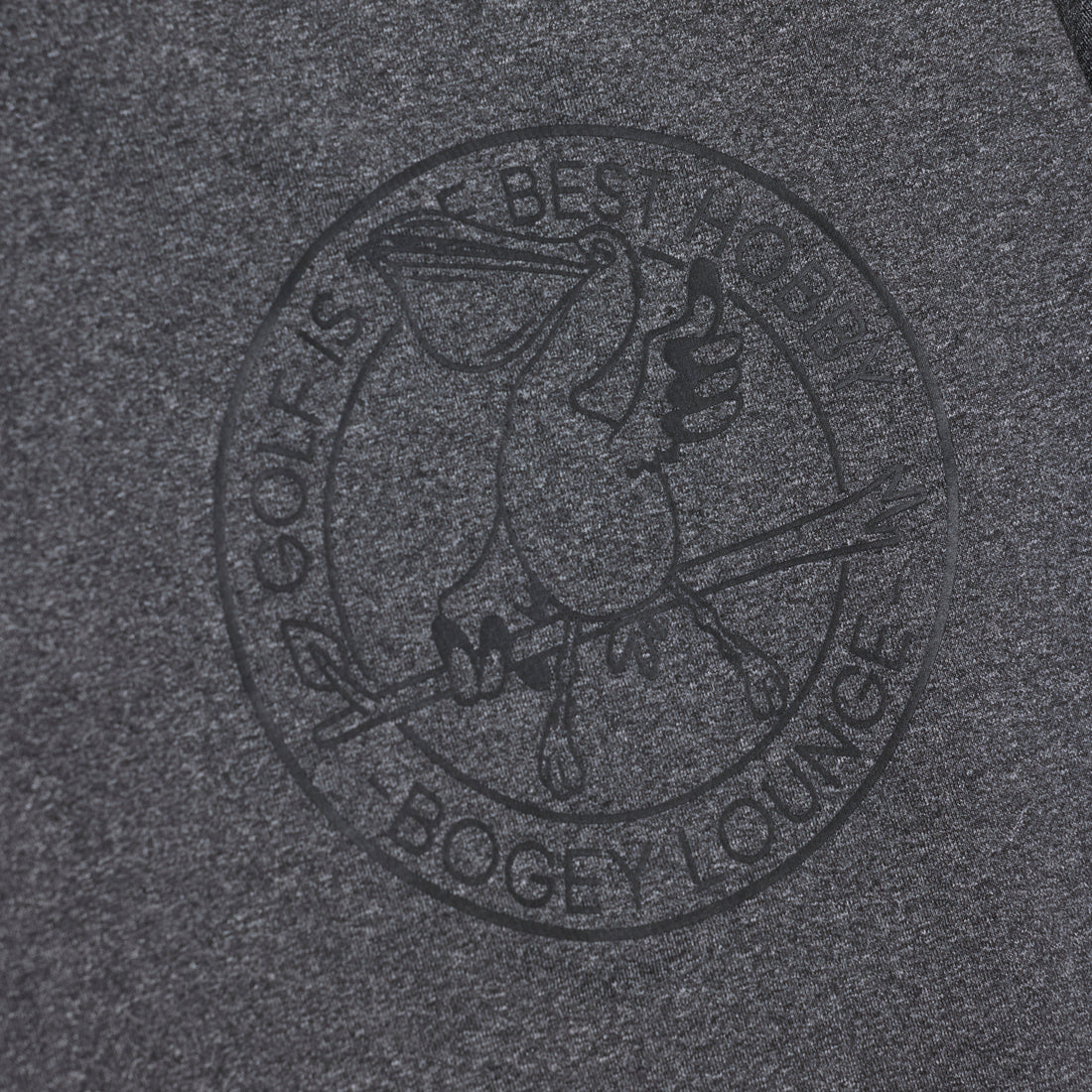 ［BOGEY LOUNGE］モックネック長袖トップス