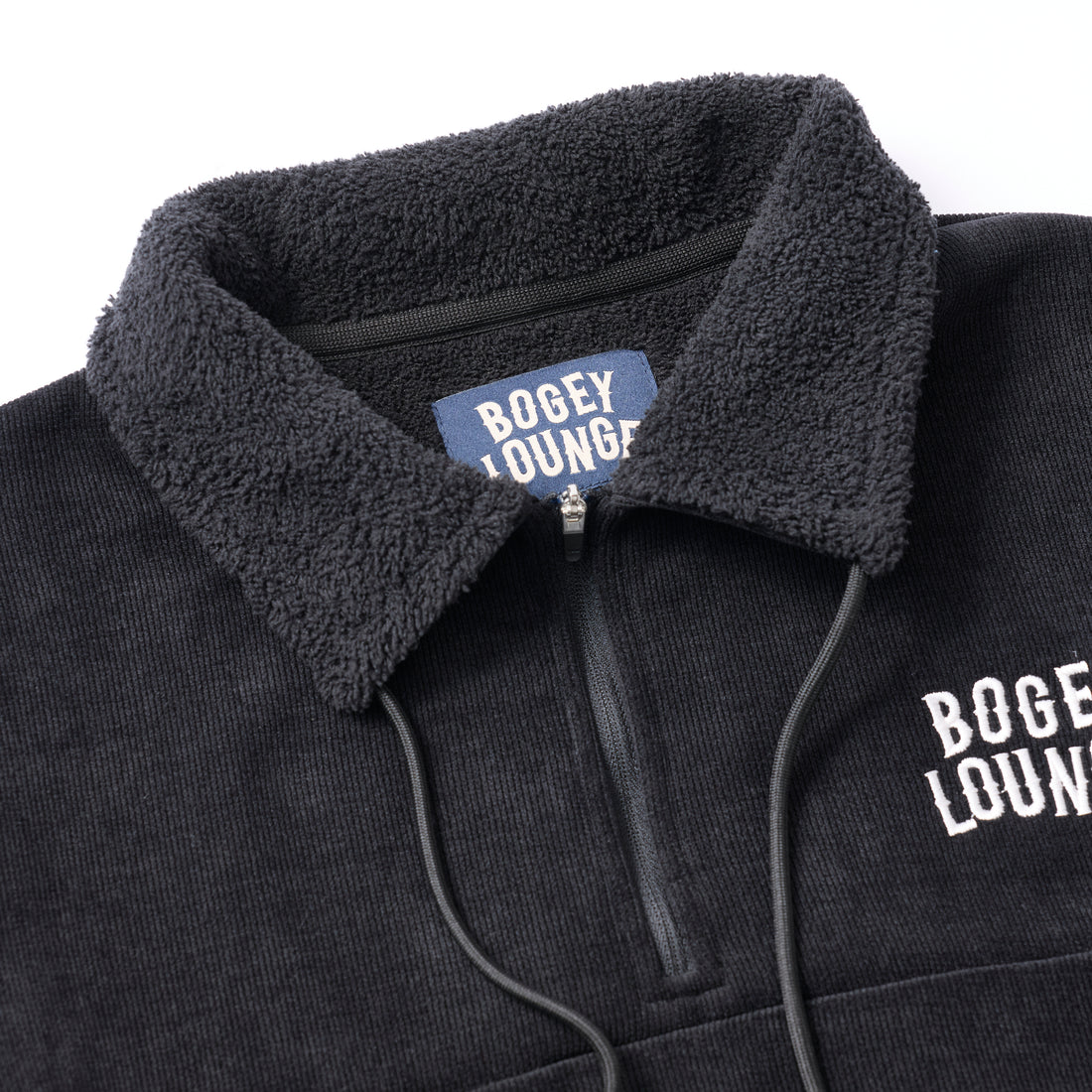 ［BOGEY LOUNGE］ハーフZIPトレーナー