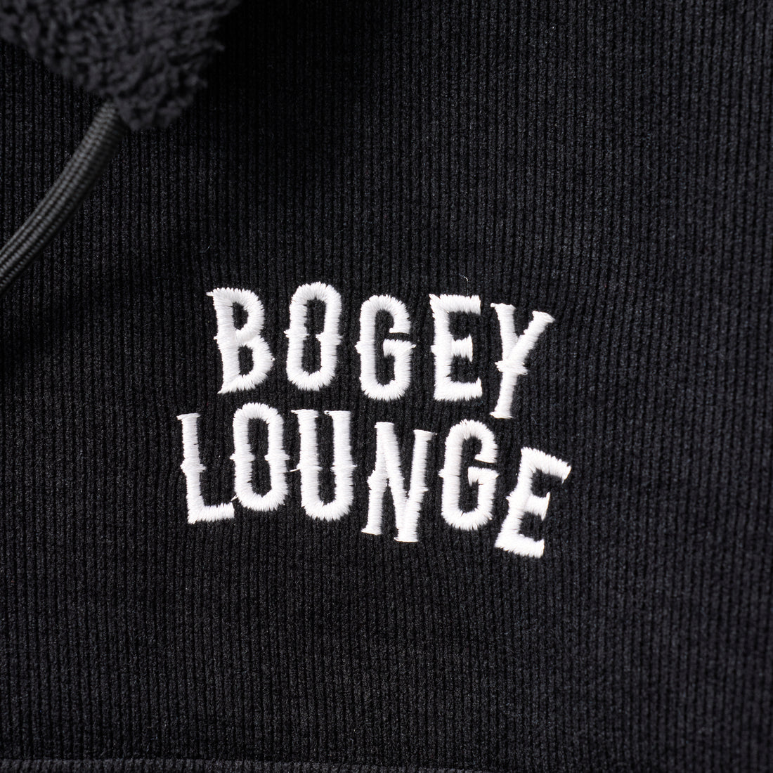 ［BOGEY LOUNGE］ハーフZIPトレーナー