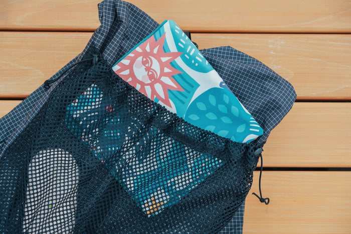 ［ランドネ×後藤郁子］山のおとも風呂敷ー包んで、敷いてー