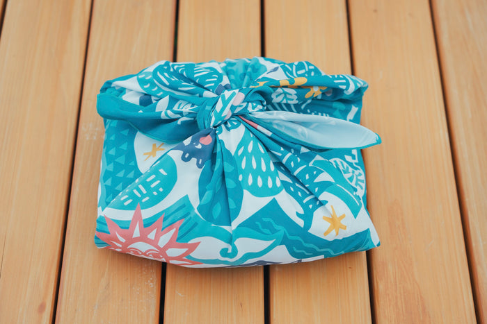 ［ランドネ×後藤郁子］山のおとも風呂敷ー包んで、敷いてー