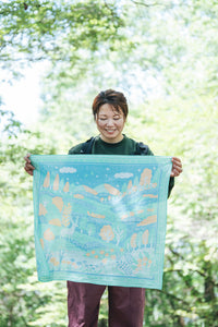 ［かわり芽×神山奈緒子］山のバンダナ　あわいの森
