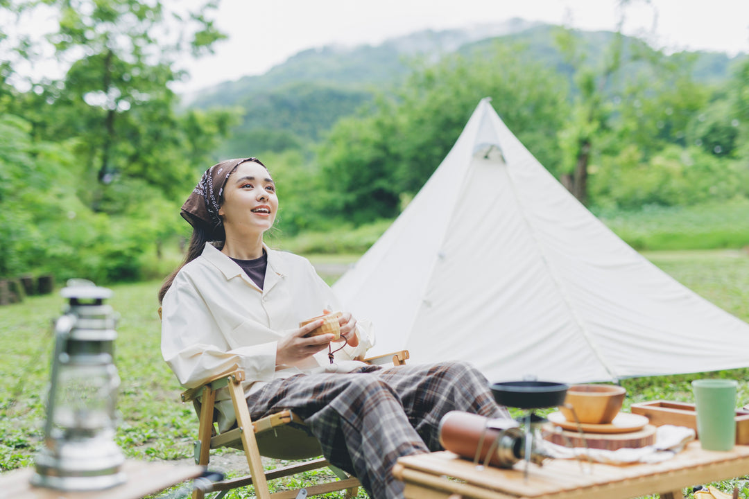 ［かわり芽］HIKE＆CAMP ゆるりふらりシャツ