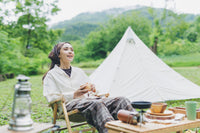 ［かわり芽］HIKE＆CAMP ゆるりふらりシャツ