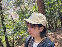 ［ランドネ×ハロ コモディティ］山小屋キャップ　黒百合ヒュッテのクロップ