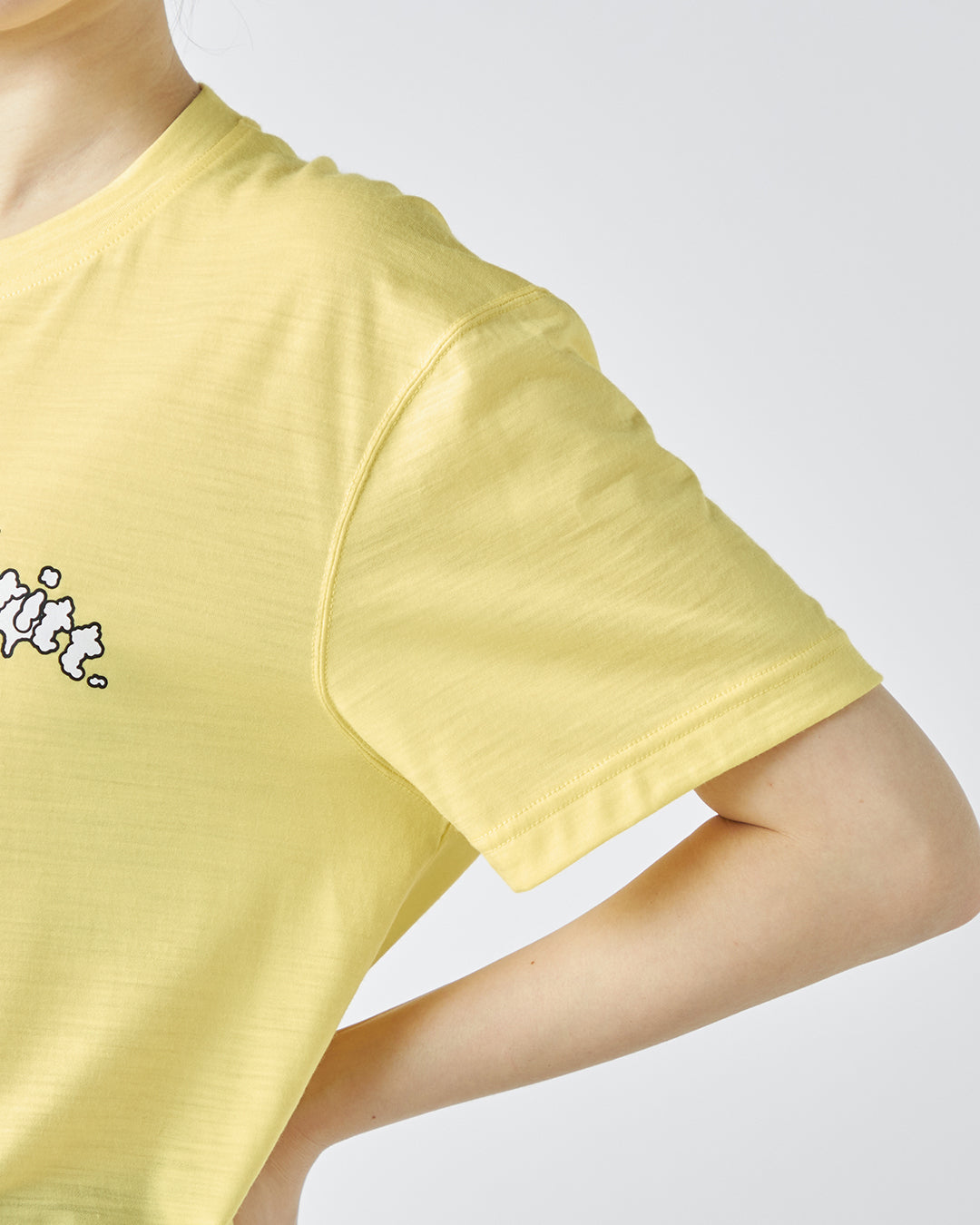 ［sn.super natural］tomu×[sn] ハイクプリントS/S Tシャツ
