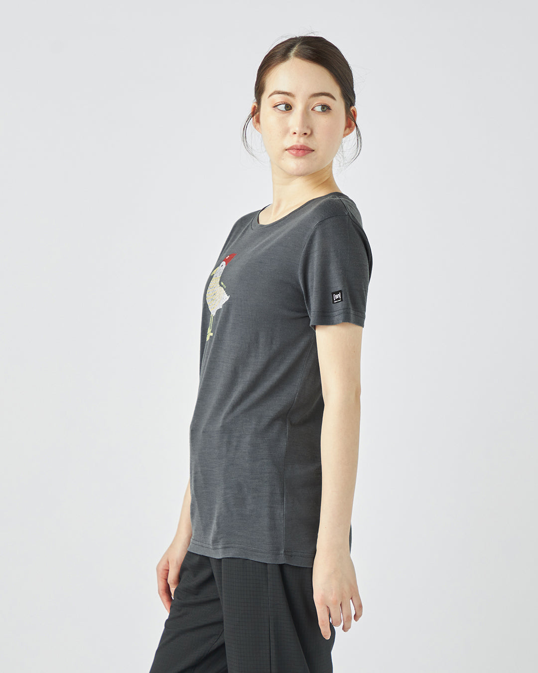 ［sn.super natural］W ジョニーTシャツ