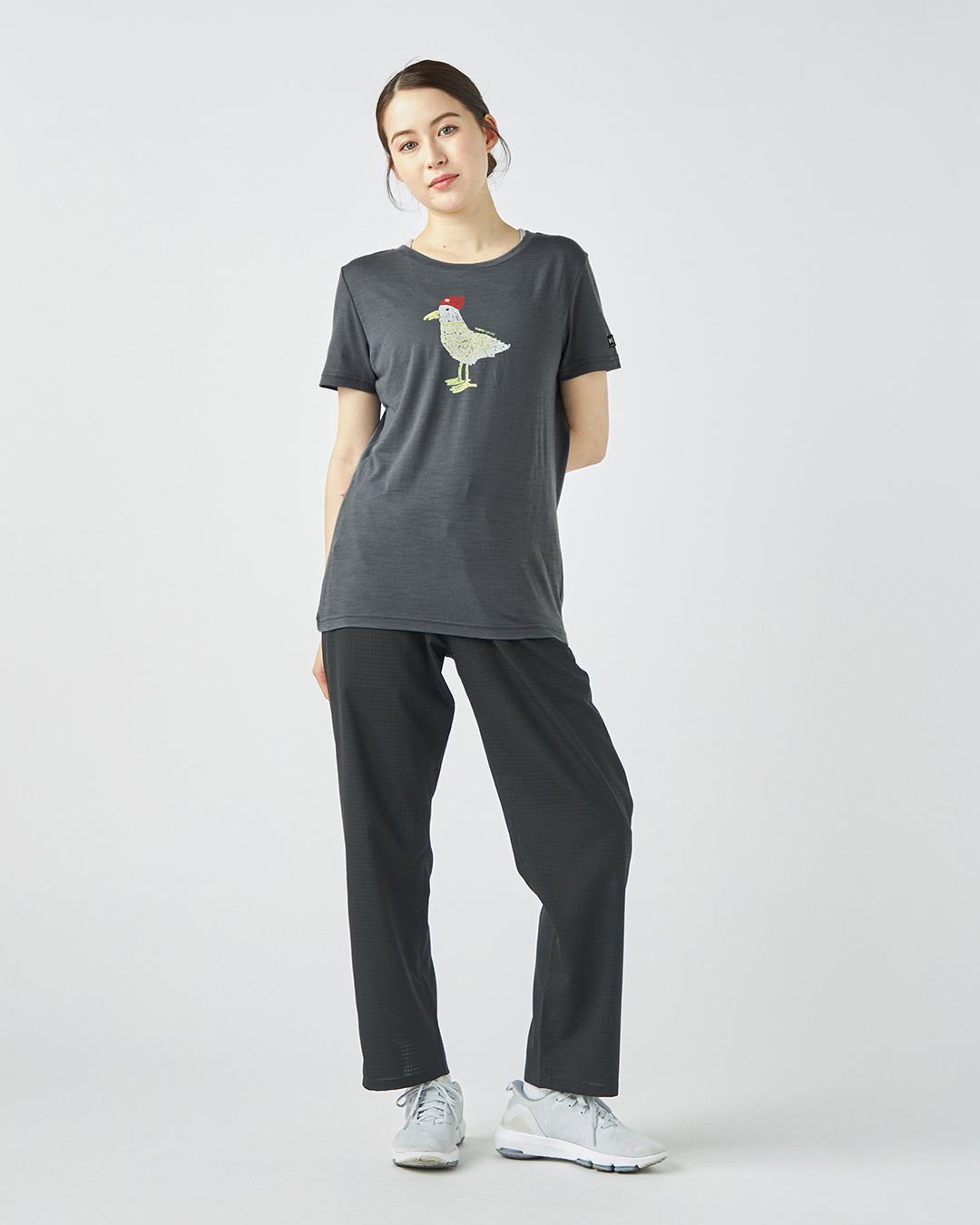 ［sn.super natural］W ジョニーTシャツ