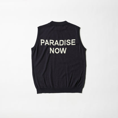 ［サルベージパブリックコレパ］ジャカードニットベスト（PARADISE NOW）