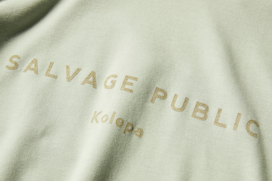 HONU MOCKNECK L/S（BRAND STAMP）