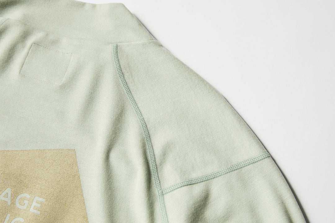 HONU MOCKNECK L/S（BRAND STAMP）