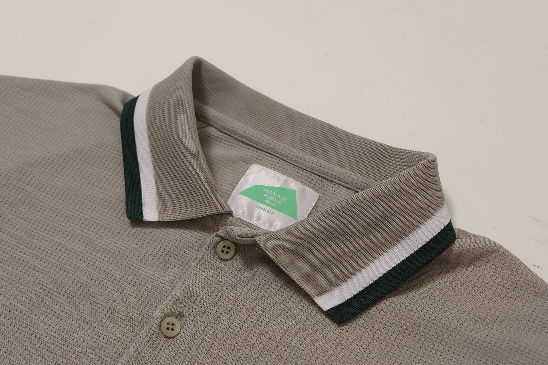 サルベージパブリックコレパ］ヌウアヌ ドットメッシュポロ半袖 – FUNQTEN