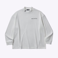 ［BOGEY LOUNGE］モックネック長袖トップス