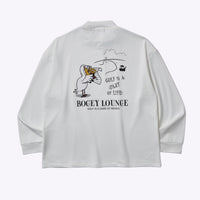 ［BOGEY LOUNGE］モックネック長袖トップス