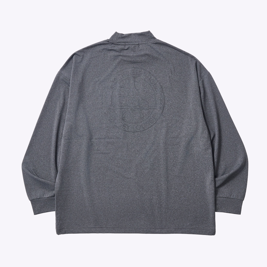 ［BOGEY LOUNGE］モックネック長袖トップス
