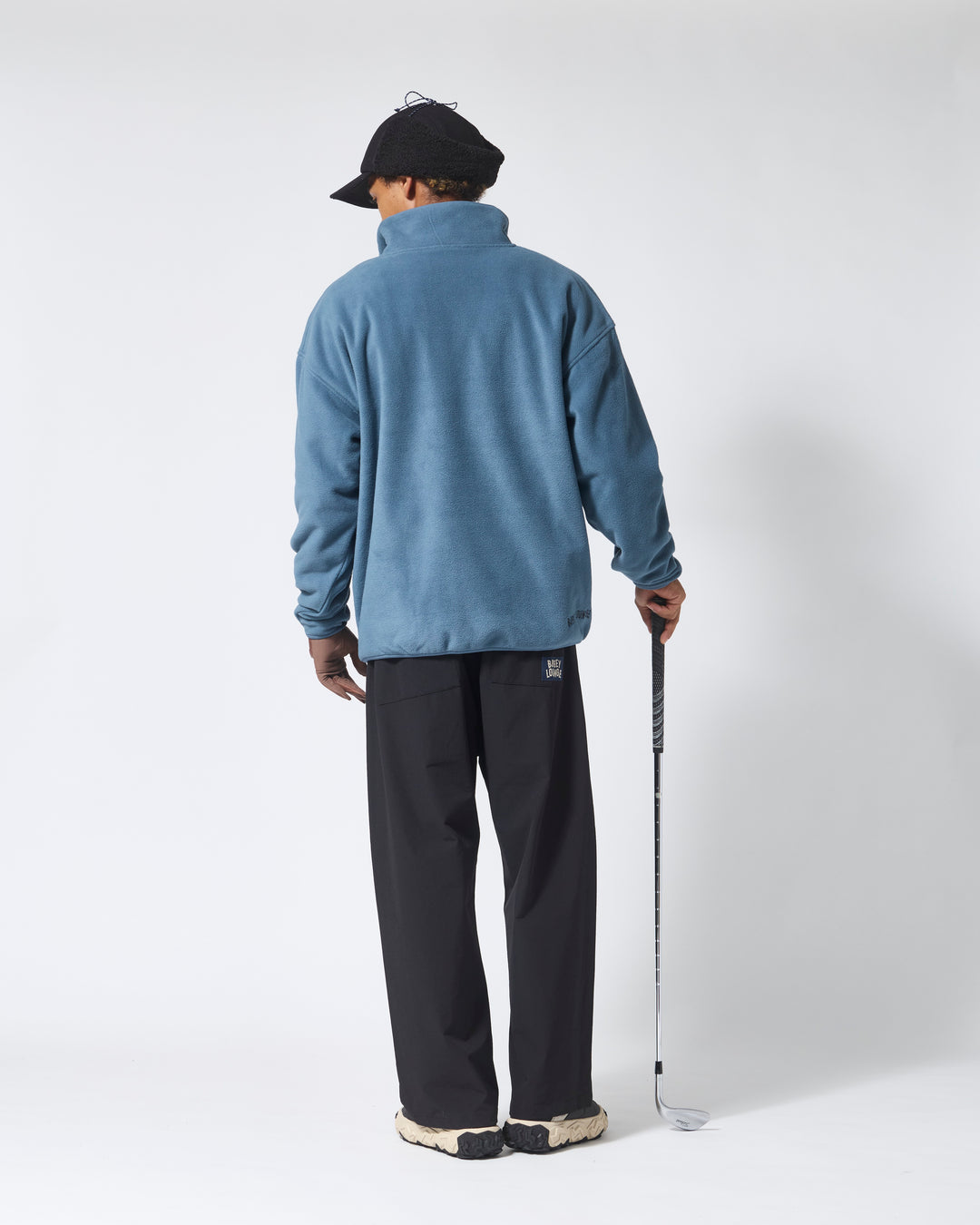 ［BOGEY LOUNGE］スタンドハーフZIPプルオーバー