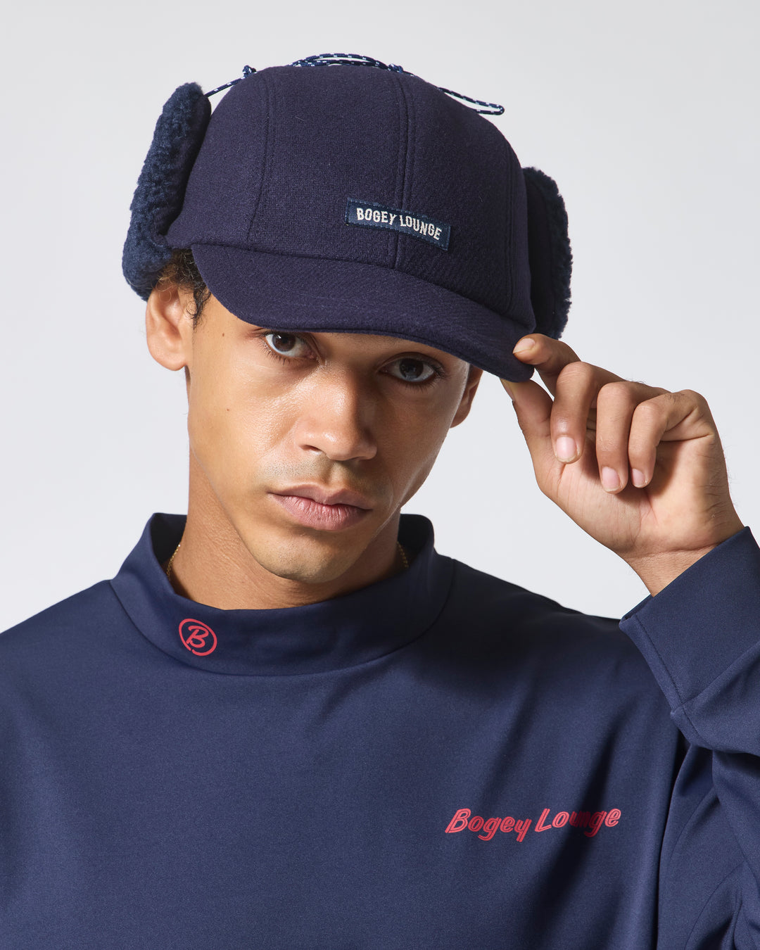 ［BOGEY LOUNGE］イヤーフラップキャップ