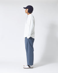 ［BOGEY LOUNGE］裏付きタックパンツ