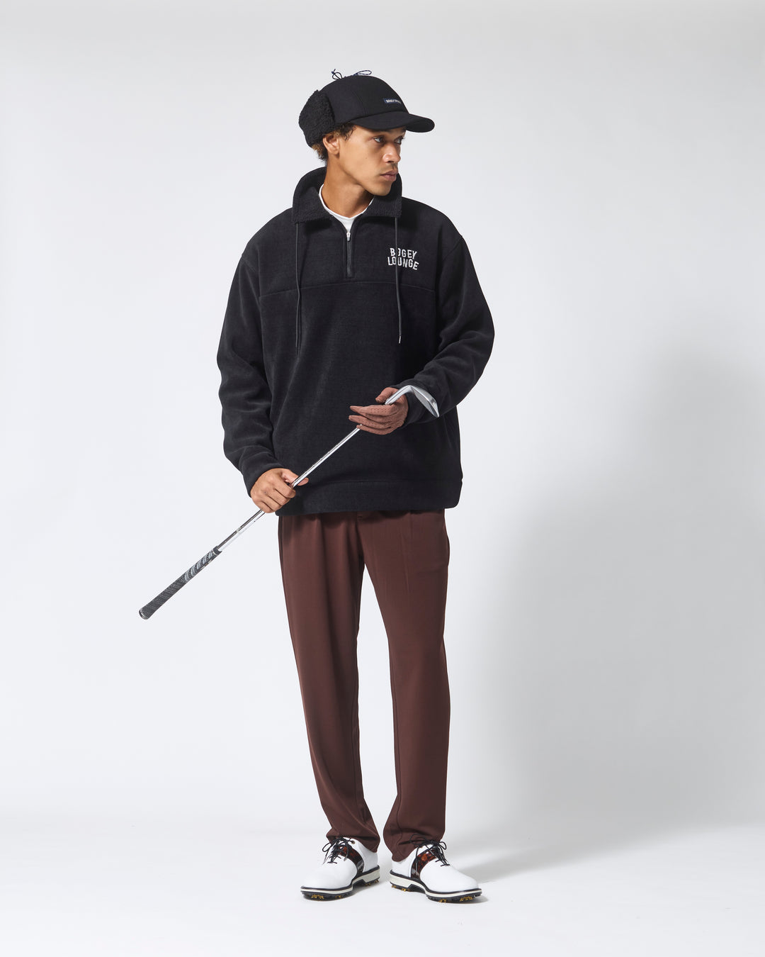 ［BOGEY LOUNGE］タックパンツ