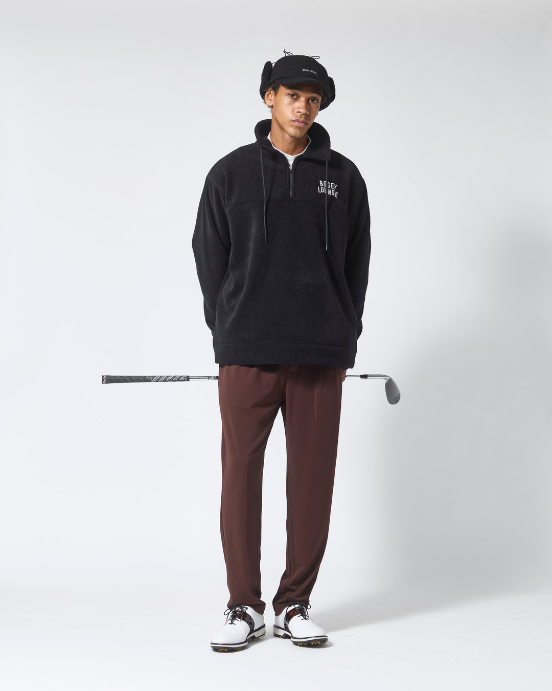 ［BOGEY LOUNGE］タックパンツ
