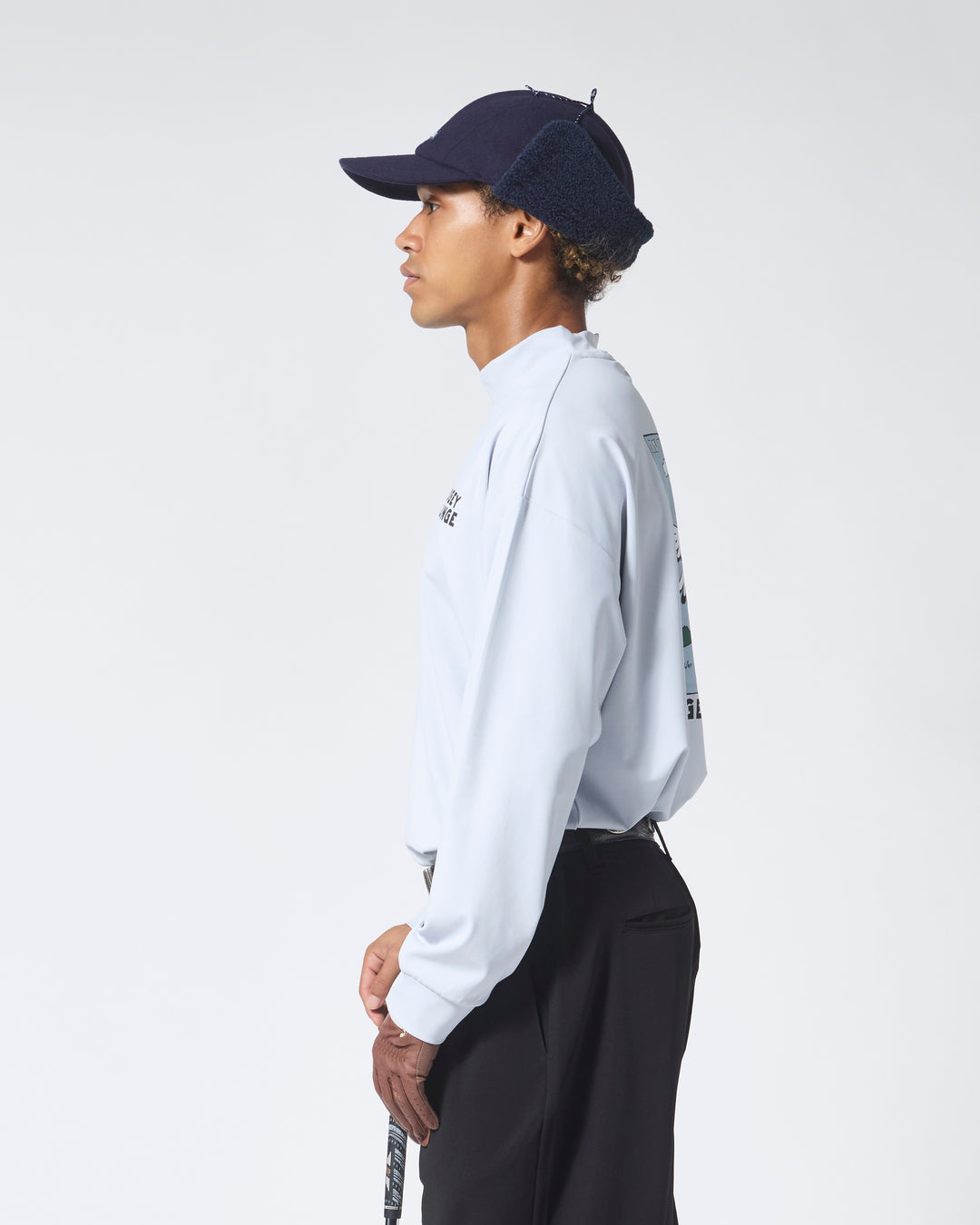 ［BOGEY LOUNGE］タックパンツ