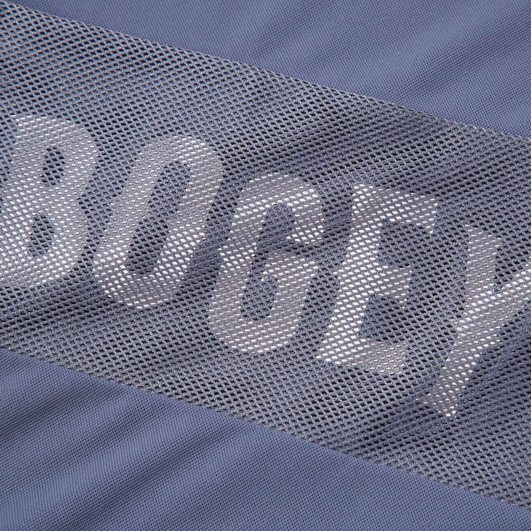 ［BOGEY LOUNGE］ミニ鹿の子ポロシャツ