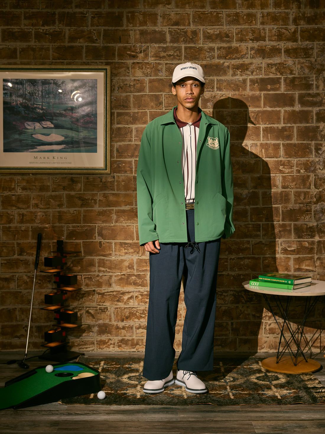 ［BOGEY LOUNGE］コーチジャケット