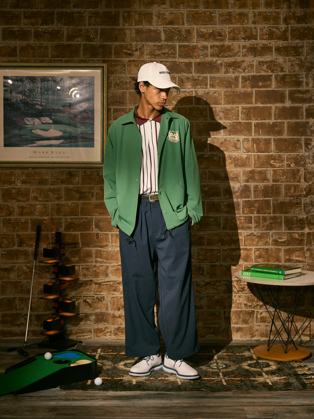 ［BOGEY LOUNGE］コーチジャケット