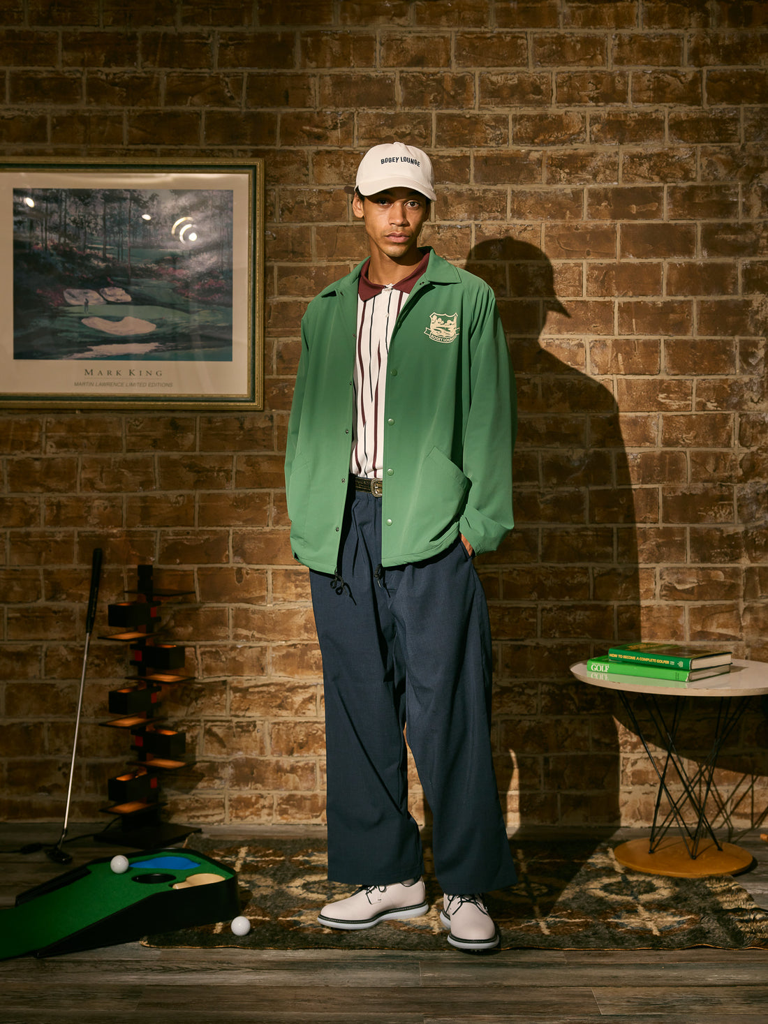 ［BOGEY LOUNGE］コーチジャケット