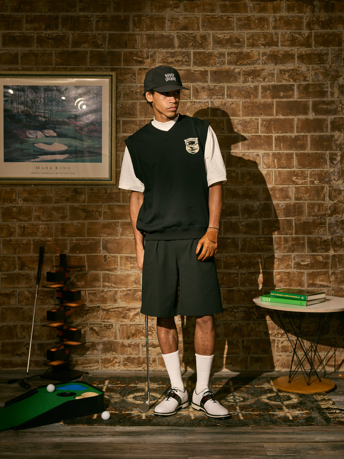 ［BOGEY LOUNGE］裏毛ベスト