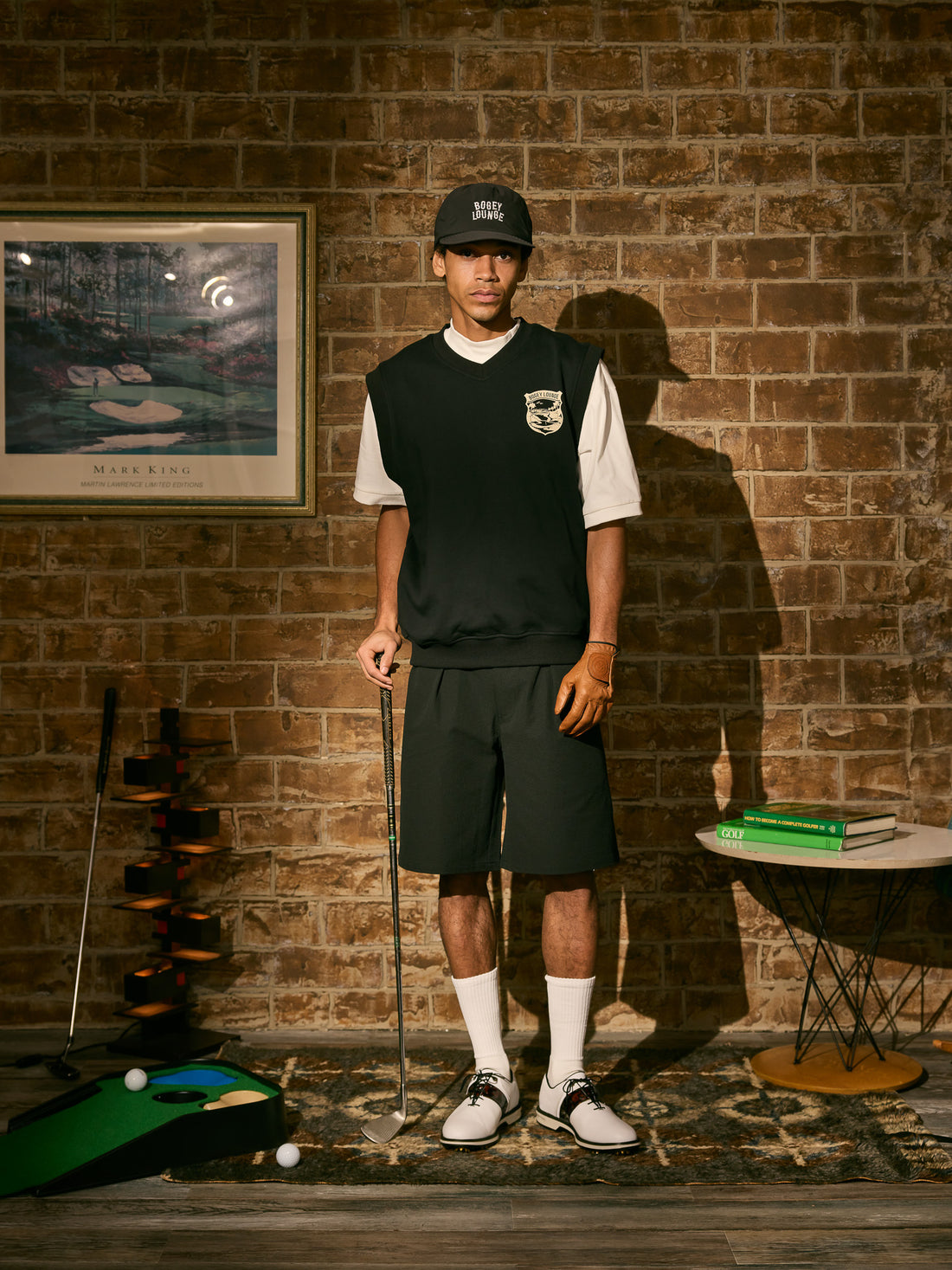 ［BOGEY LOUNGE］裏毛ベスト