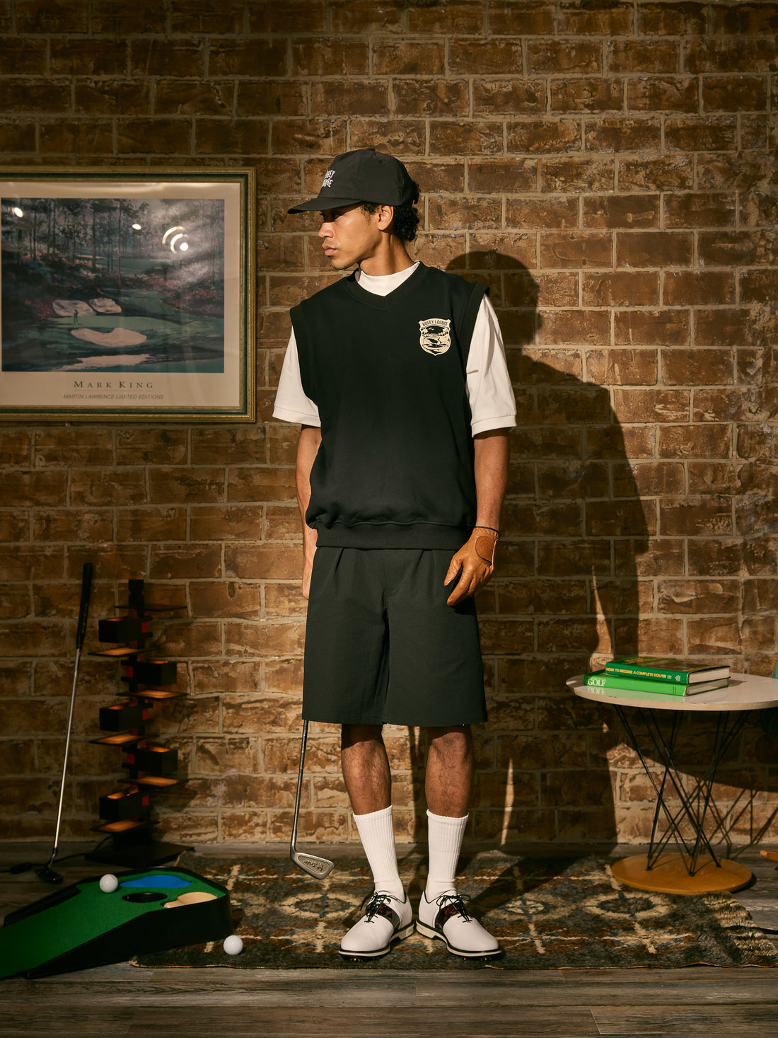 ［BOGEY LOUNGE］裏毛ベスト