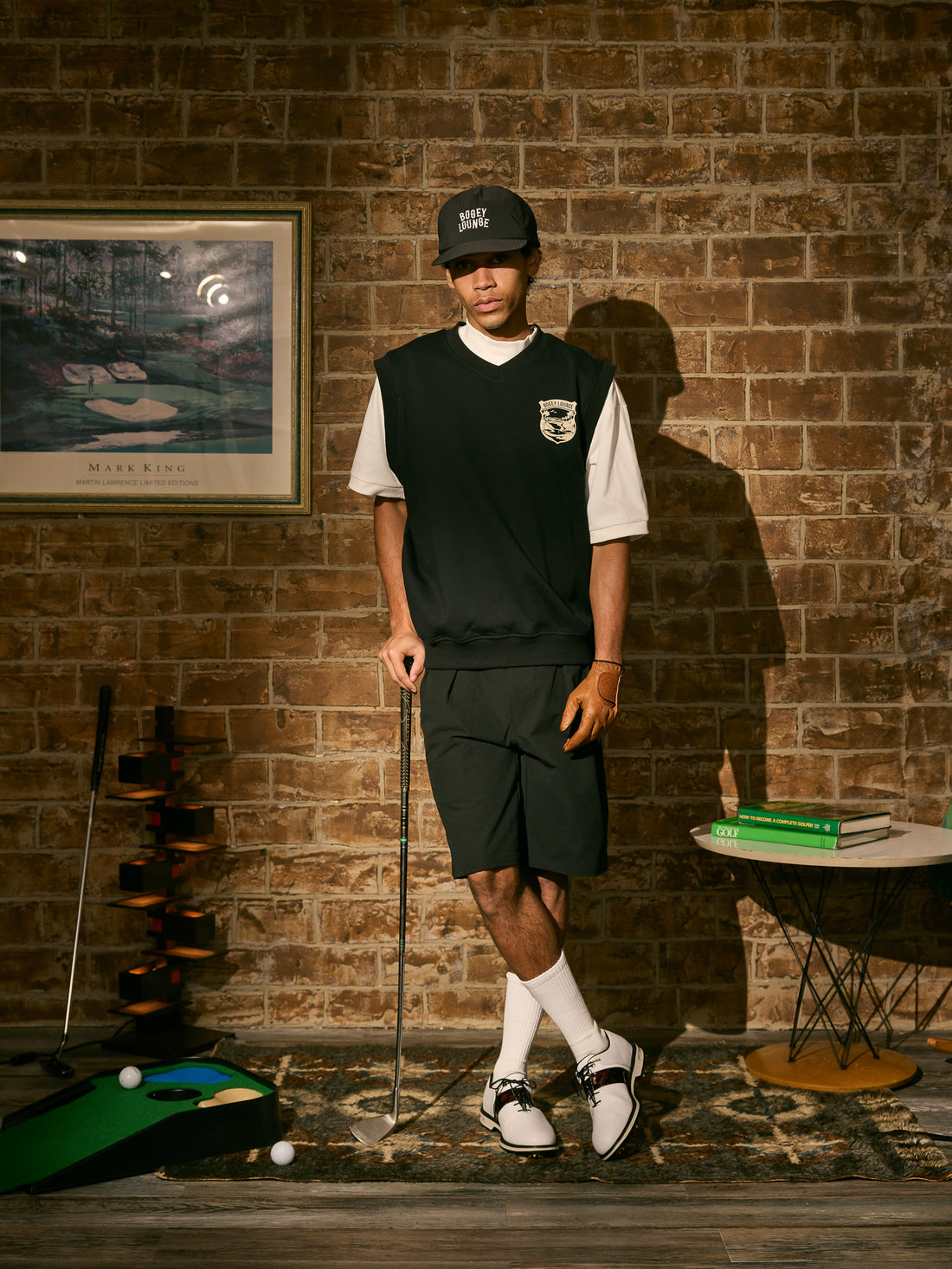 ［BOGEY LOUNGE］裏毛ベスト