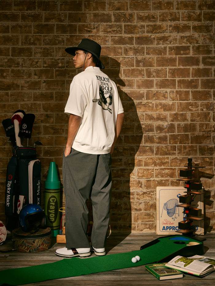 ［BOGEY LOUNGE］半袖トップス(ペリカン)